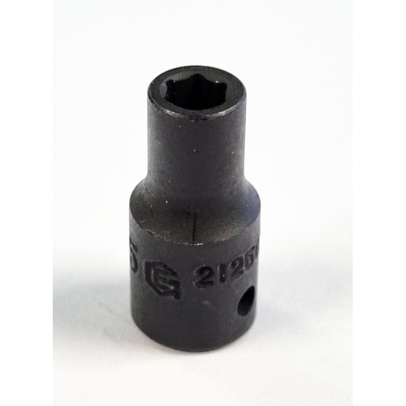 1/4Sd 5mm Hexagon Impact Socket Standard Depth From Genius Tools – 212505