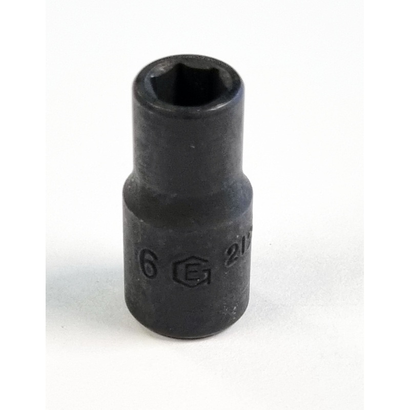 1/4Sd 7mm Hexagon Impact Socket Standard Depth From Genius Tools – 212507