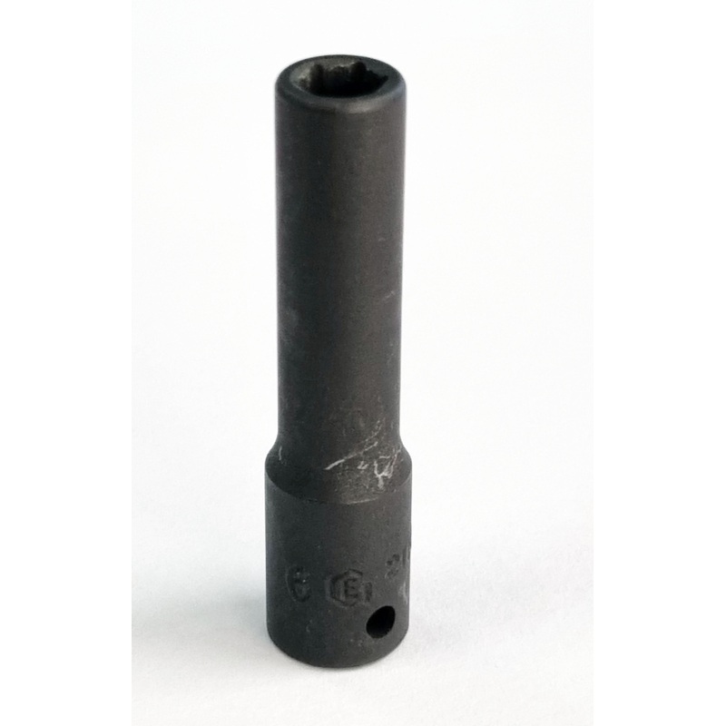 1/4Sd 8mm Deep Hexagon Impact Socket From Genius Tools – 215208