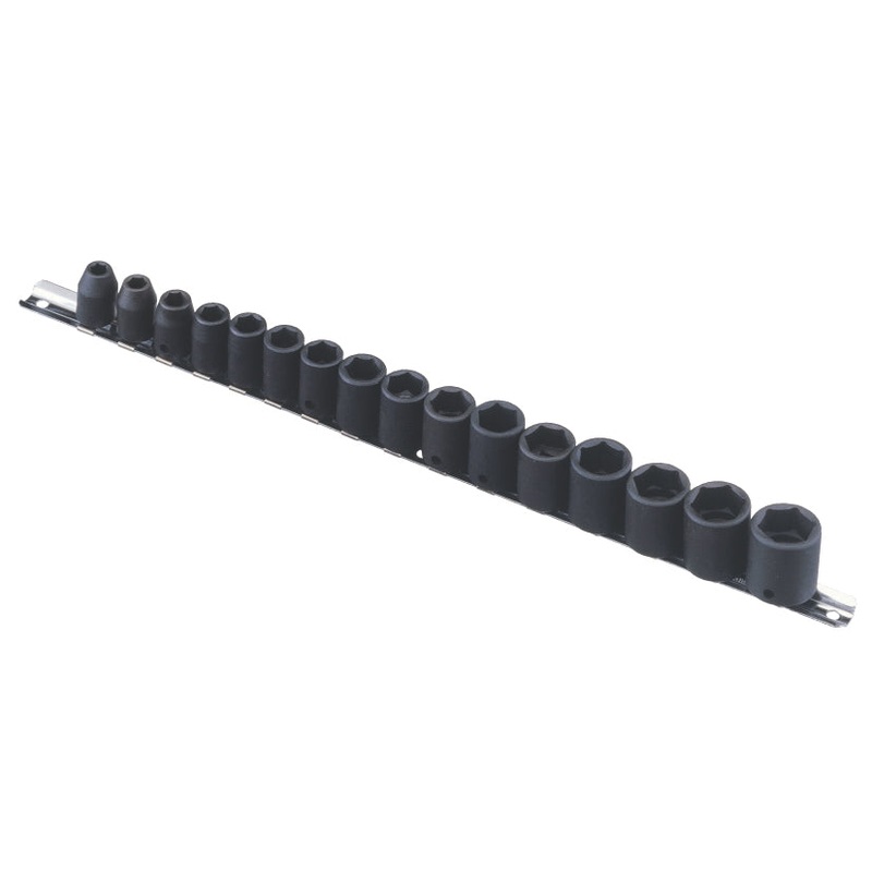 16pc 3/8 Inch  Dr. Metric Impact Socket Set Cr-Mo From Genius Tools Cm-316M