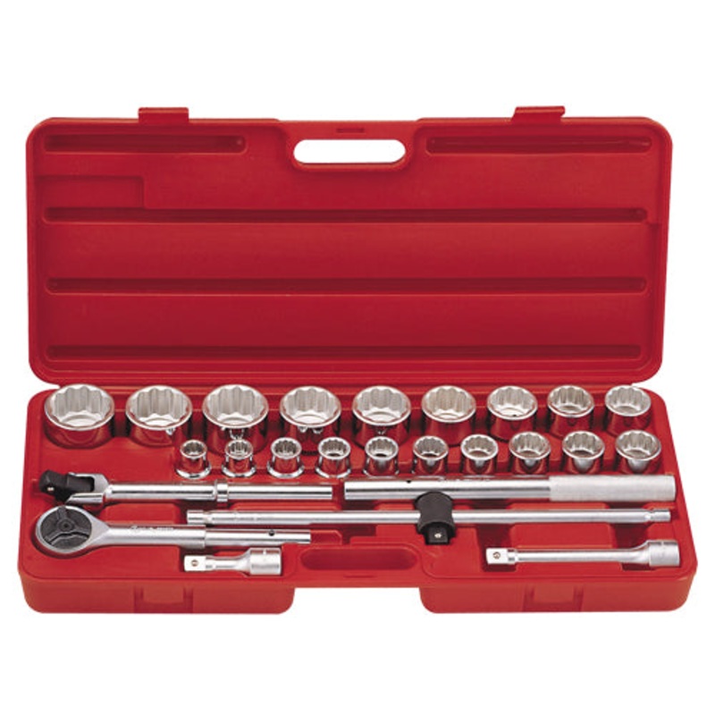 3/4 Socket & Accessory Set Genius Tools Tw-625M