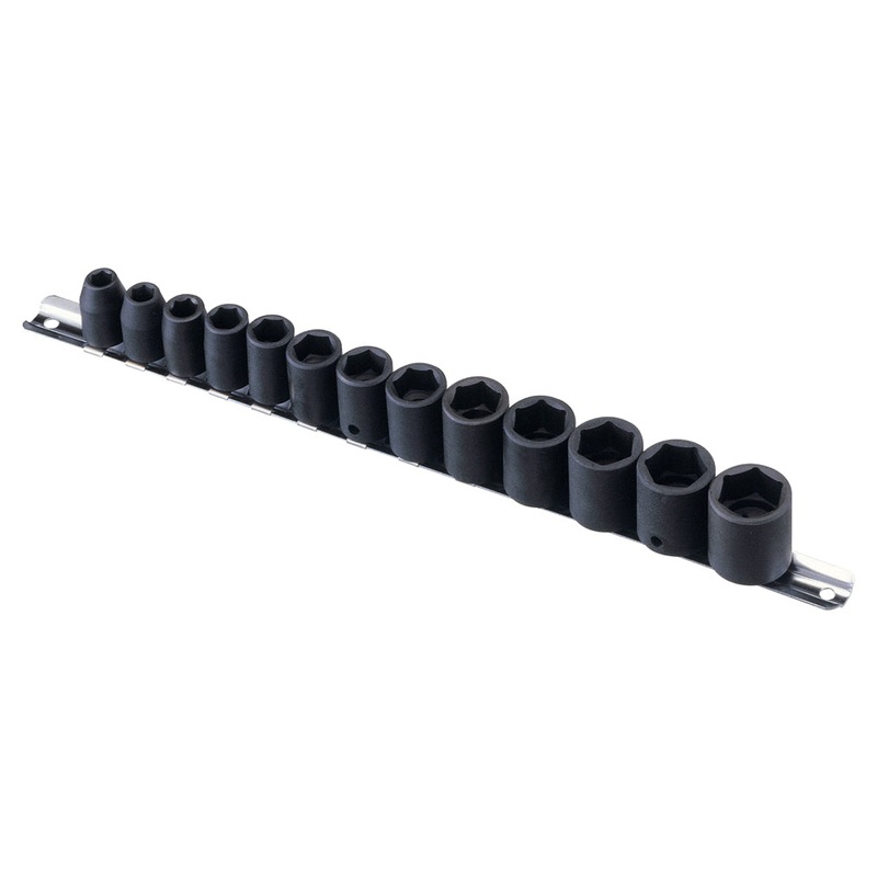 AF Impact Socket Set 3/8 Sq Dr 5/16 To 7/8 From Genius Tools