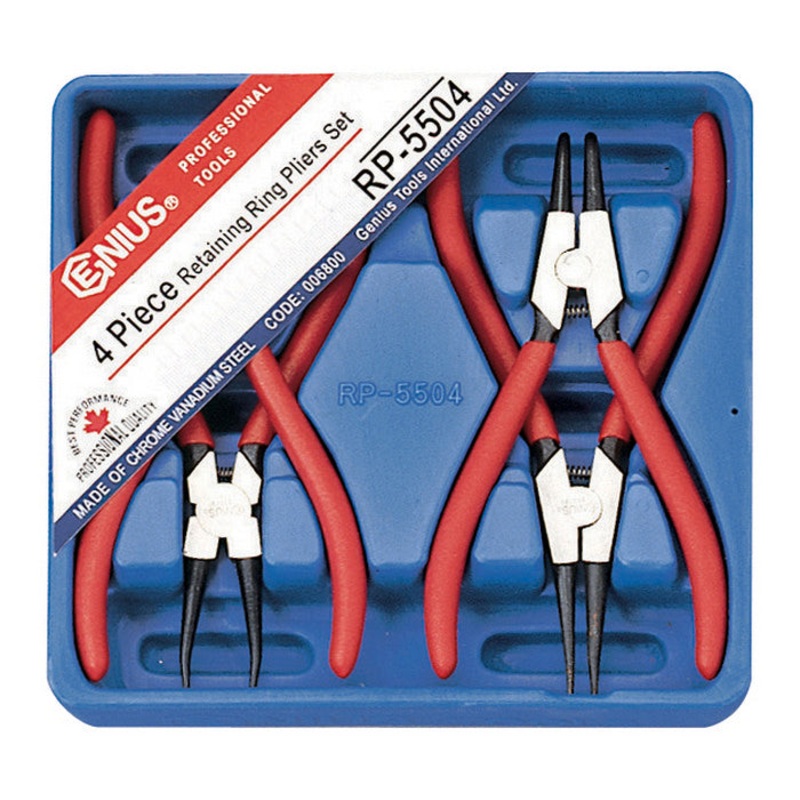 Circlip Pliers Set 4 Piece From Genius Tools Rp-5504