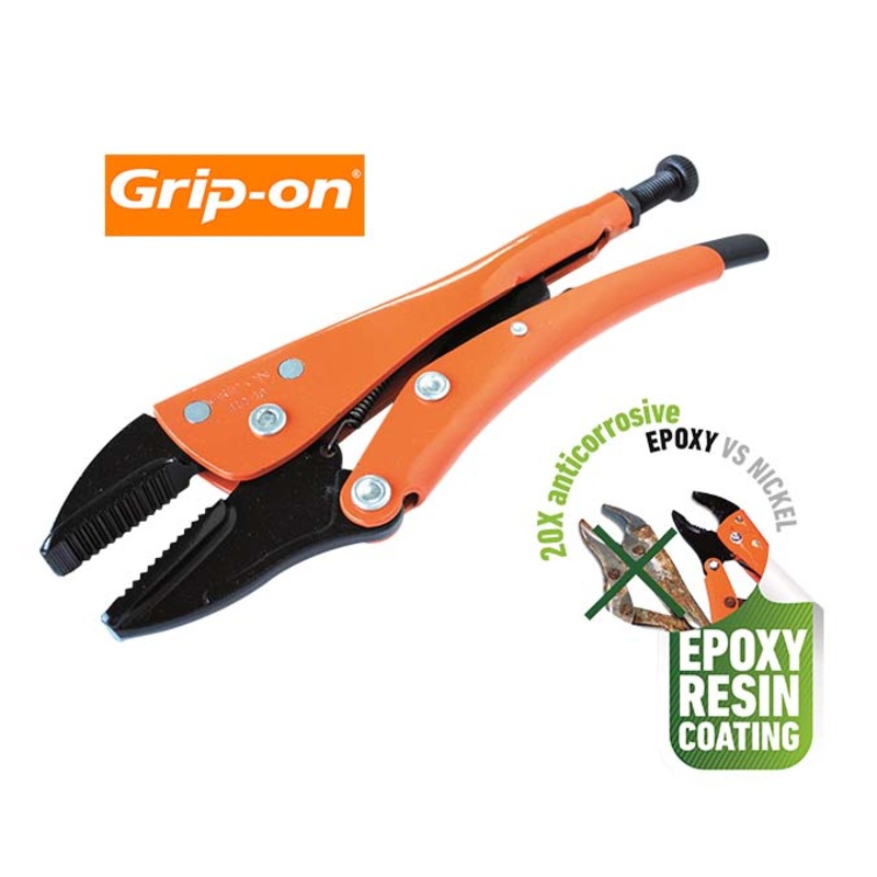 Grip-On 10 Straight Jaw Locking Pliers 112-10