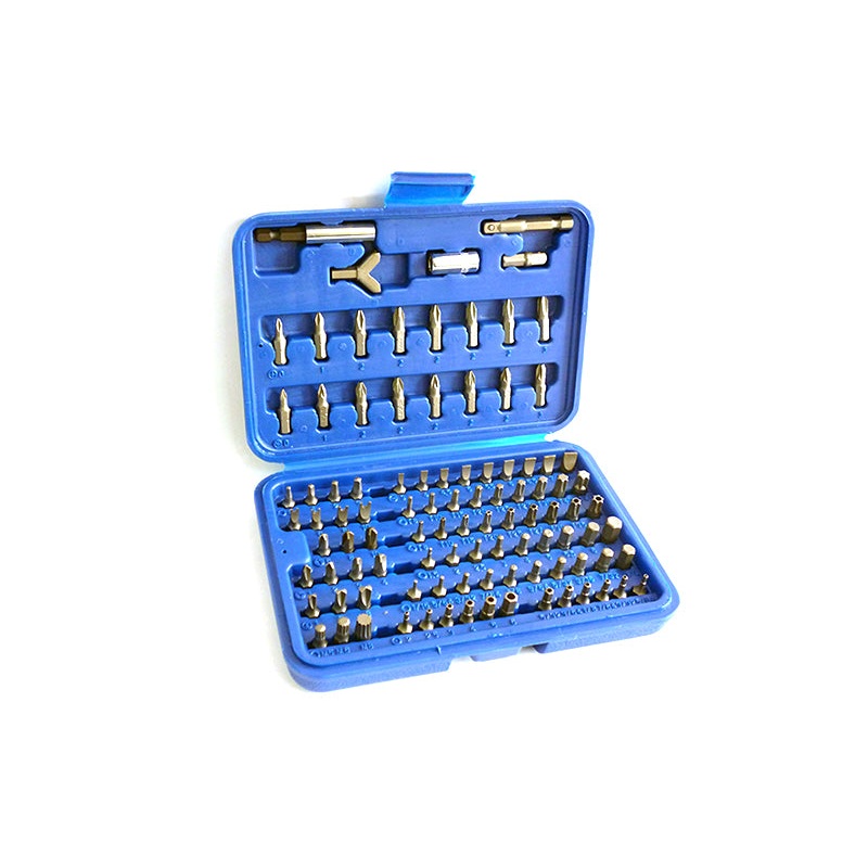 Power Tool Screwdriver Bit Set 100 Piece Britool Hallmark Hmbit100